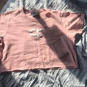 DONATING SOON Calvin Klein crop top